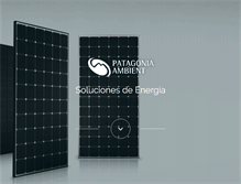 Tablet Screenshot of patagonia-ambient.com